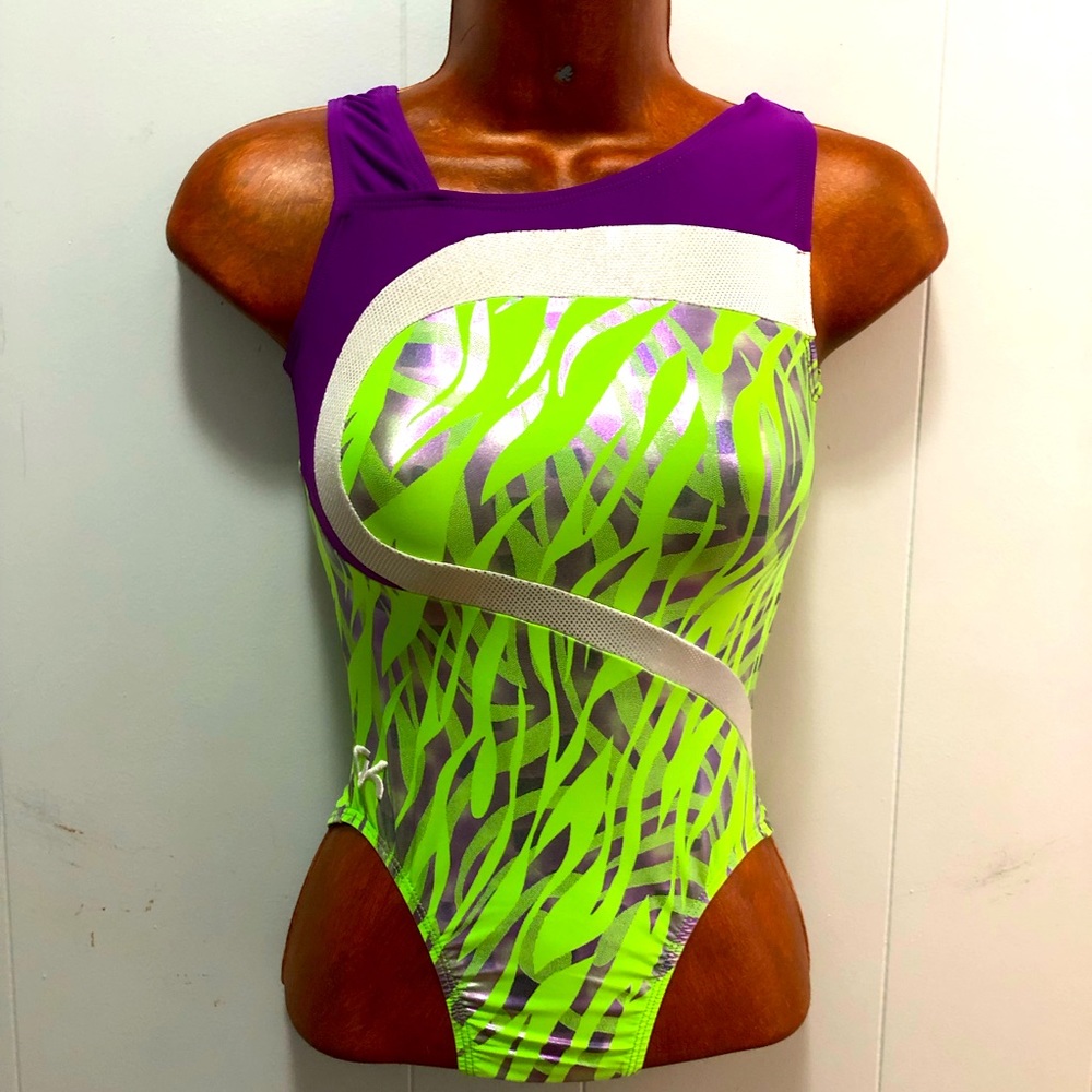 GK Elite foil leotard